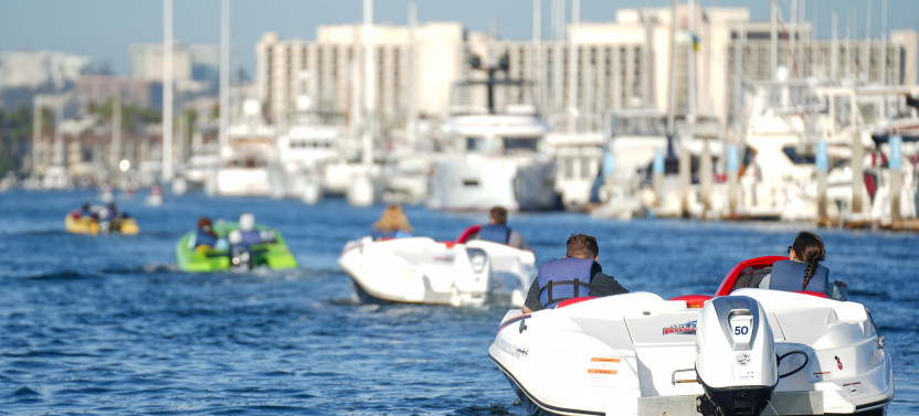 San Diego Speed Boat Adventure Double Boat