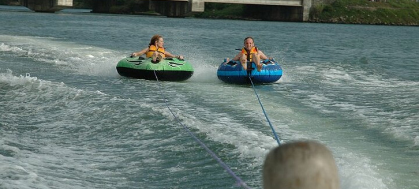 Donut Tube Ride in Negombo