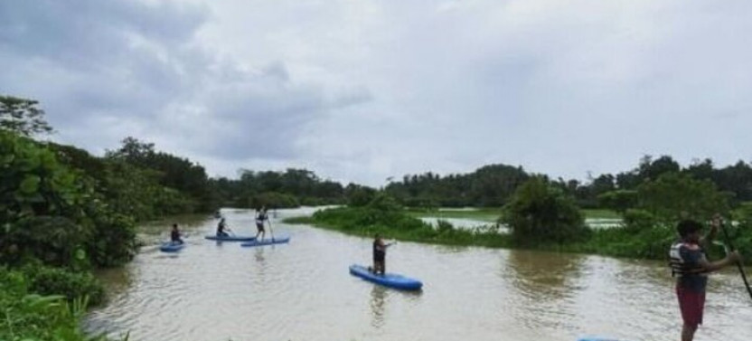 Fresh Water Paddle Boarding in Galle