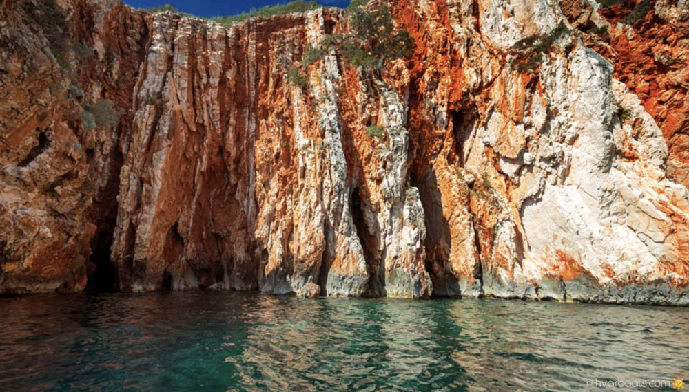 Red Rocks, Hvar and Pakleni Islands Private Boat Tour