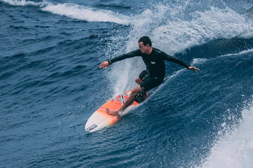 Surfing in Mount Lavinia