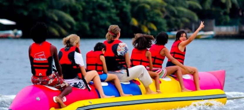 Tube Ride in Bentota