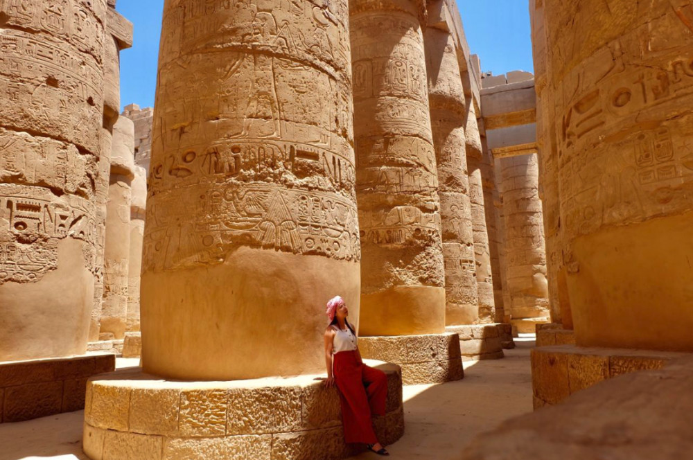 From Cairo: Private Guided Day Tour to Luxor By Plane including Lunch