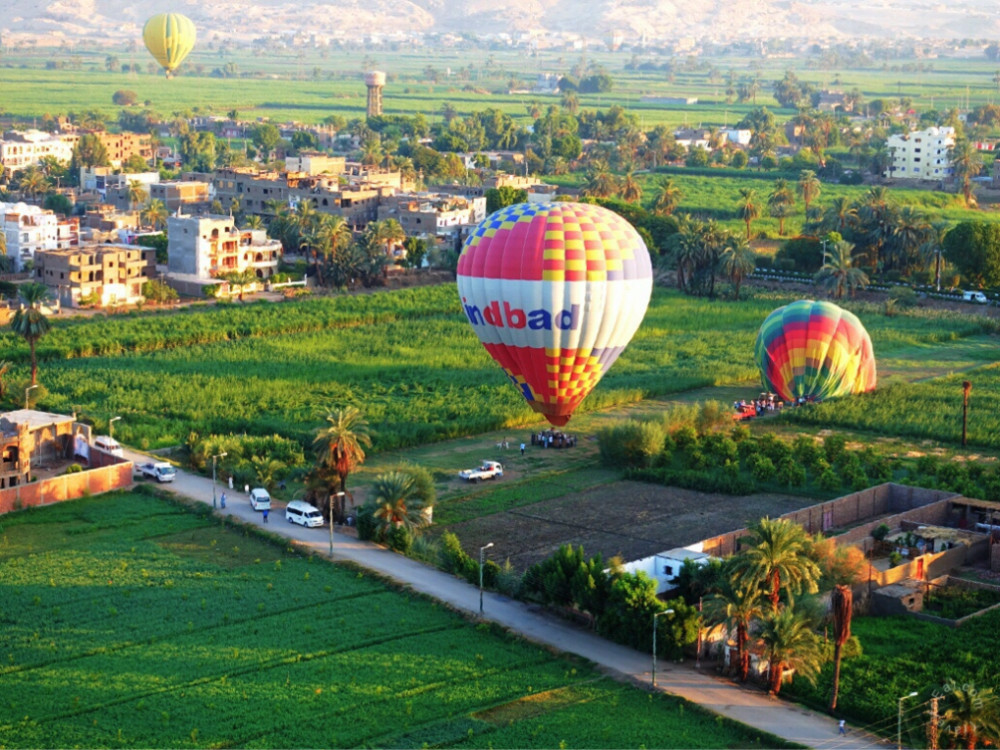 Hot Air Balloon Experience Over Luxor Sky