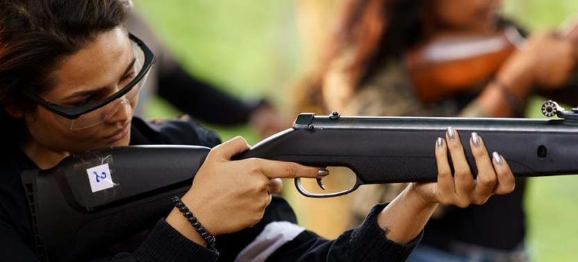Air Rifle Shooting in Ella