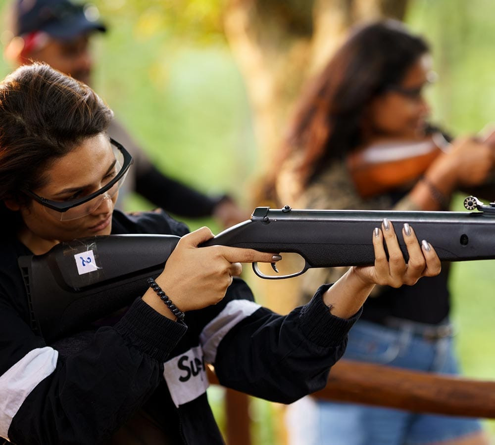 Air Rifle Shooting in Ella