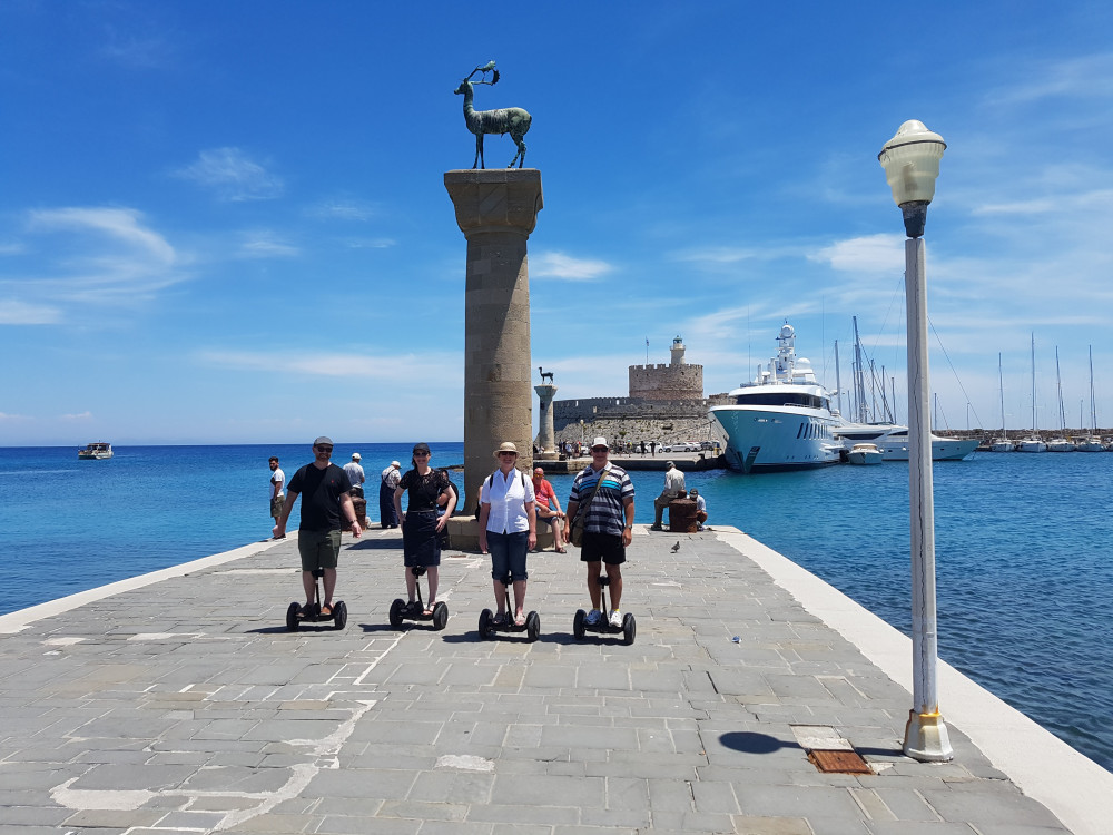 Segway Tours: Rhodes City & Old Town From Lindos