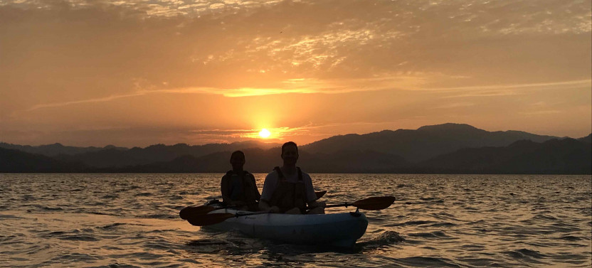 Sunset and Full Moon Kayak Tour