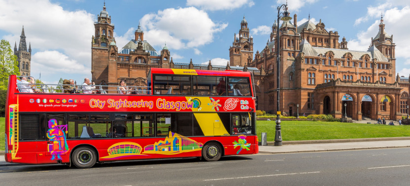 City Sightseeing Hop-On Hop-Off Glasgow - Red Route - 2 day