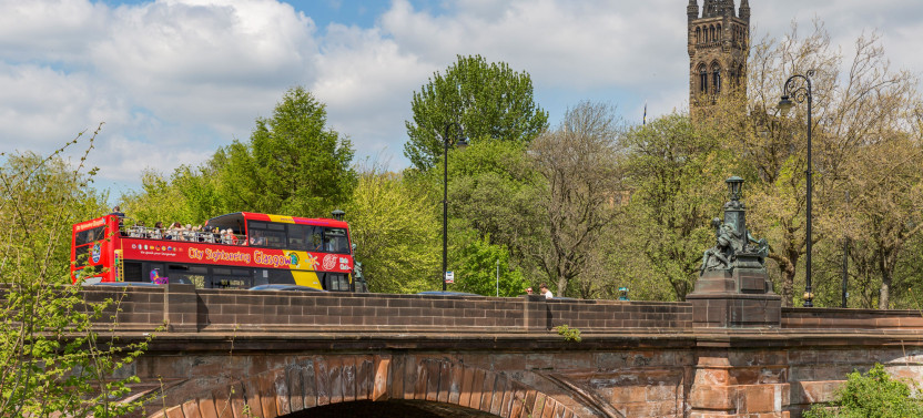 City Sightseeing Hop-On Hop-Off Glasgow - Red Route - 2 day