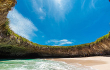The Hidden Beach at Marieta Islands
