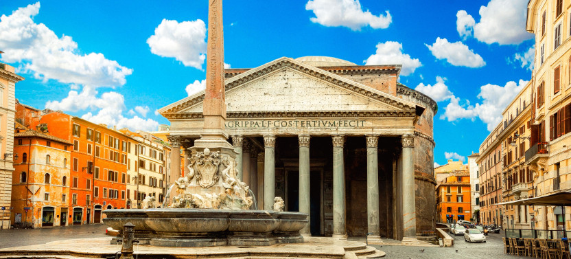 Rome: Pantheon Timeless Marvel Small Group Guided Tour in English