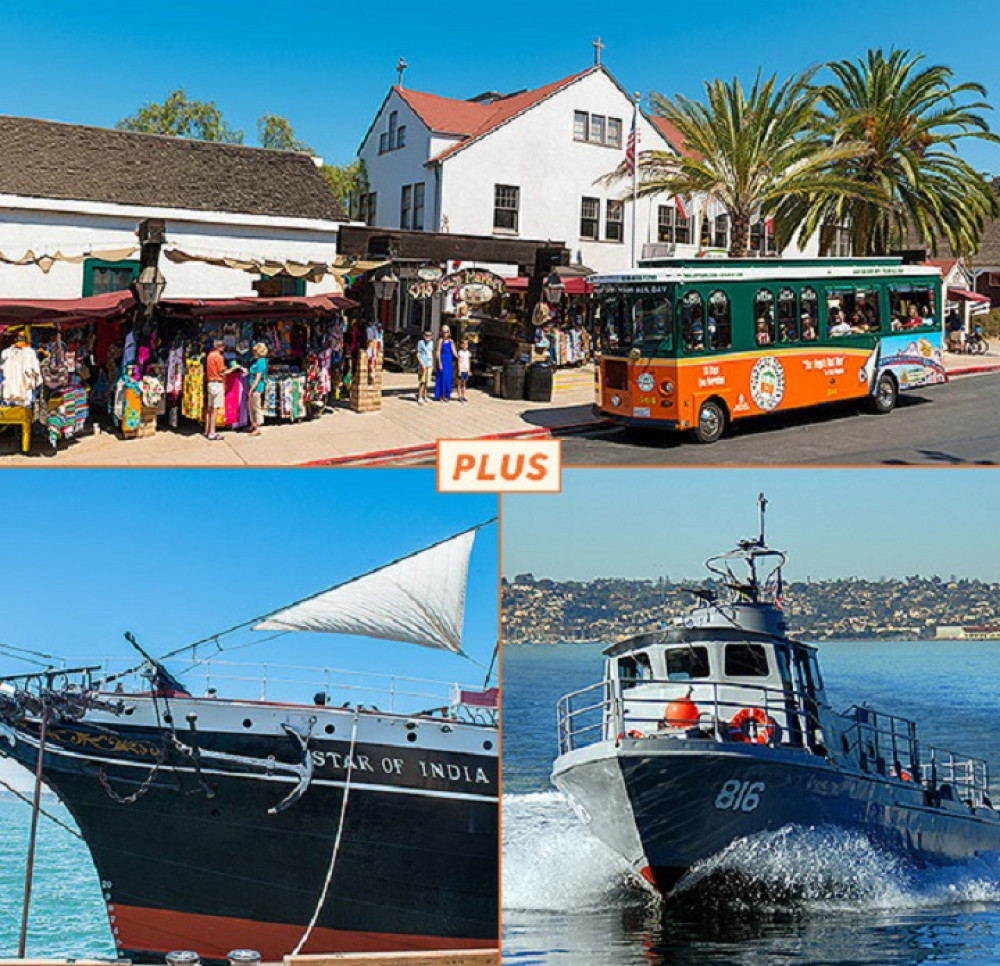 San Diego Old Town Trolley Hop On Hop Off Platinum Pass San Diego