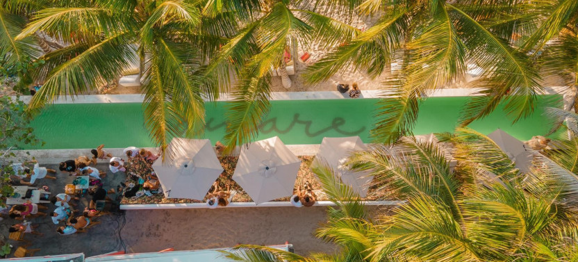 Day trip Pink Mango Beach Club Tierra Bomba