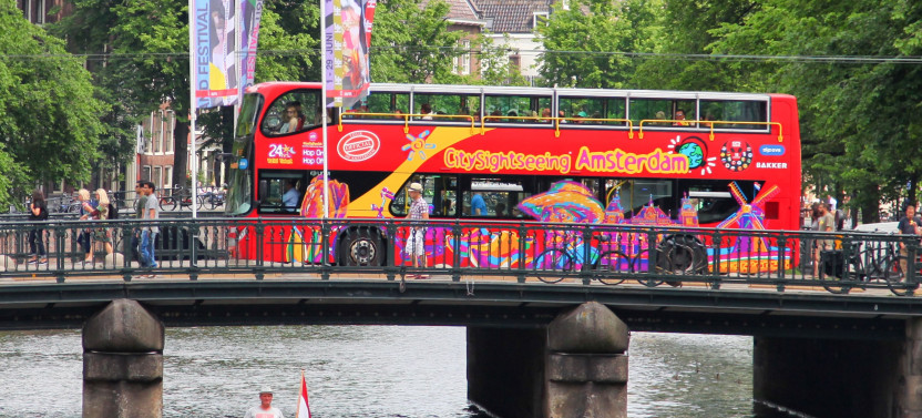 City Sightseeing Amsterdam Hop On Hop Off Tour: Bus & Boat - 24 Hours