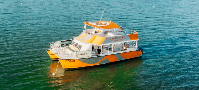 Private Catamaran Charter on the Happy Fish IV