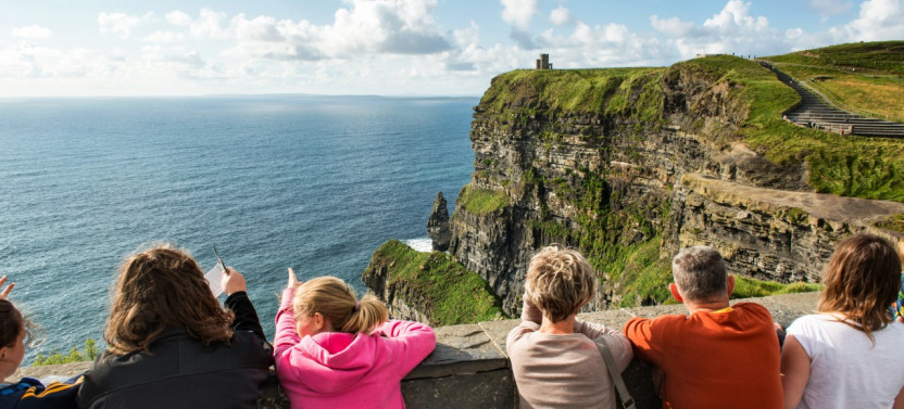 From Dublin: Cliffs of Moher, Bird of Prey, and Aillwee Cave