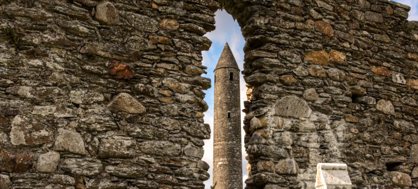 From Dublin: Wicklow, Glendalough, Waterfall & Sheepdog demo