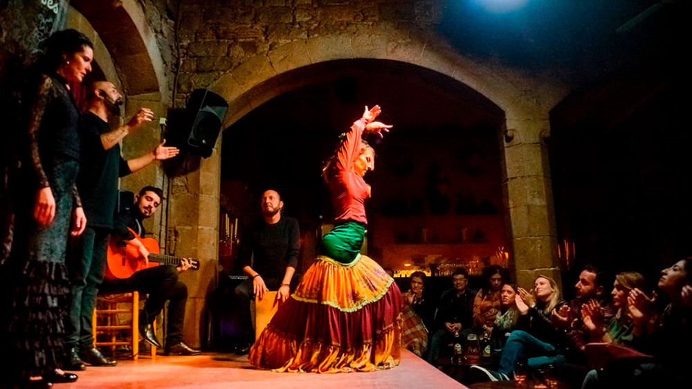 Private Barcelona: Flamenco Show & Guided Tour With Tapas & Wine