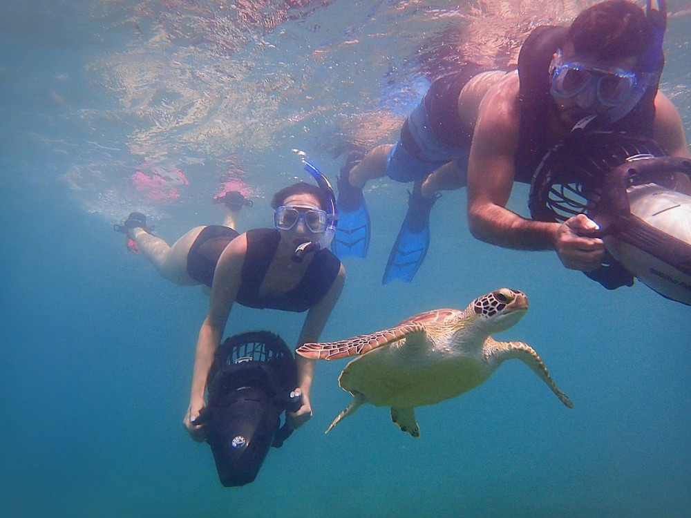 Crete: Heraklion Snorkeling Tour with Sea Scooter