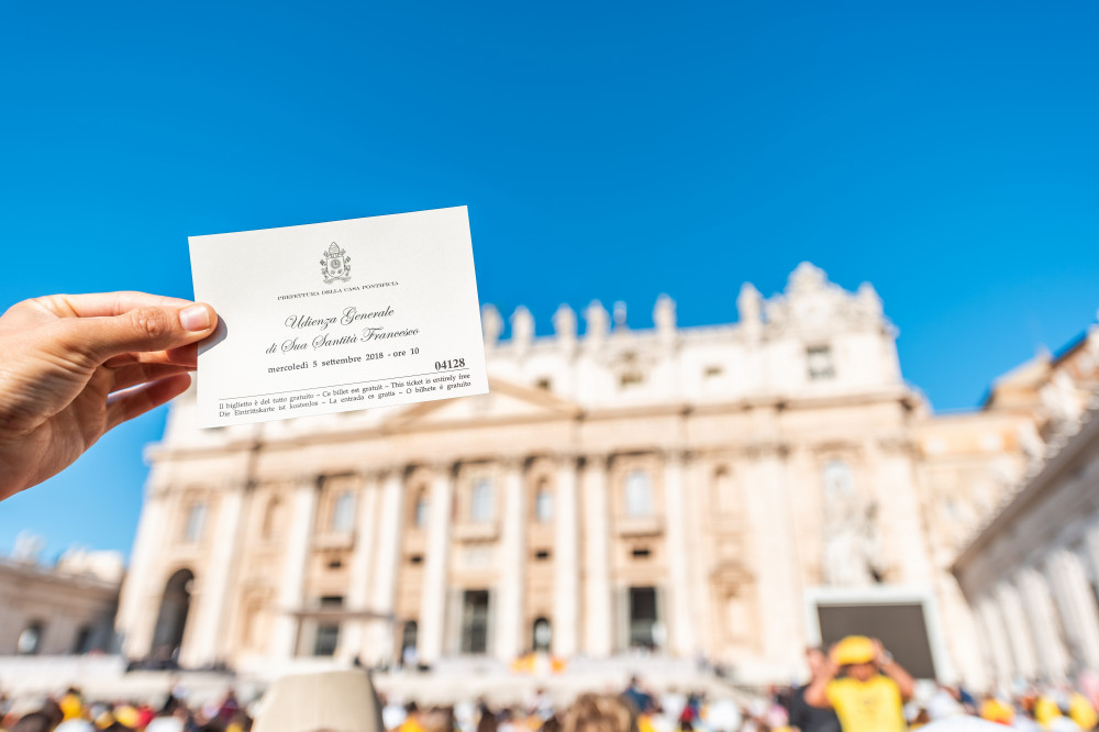 Papal Audience Experience with Pope Francis