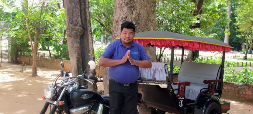 Angkor Wat Private Tour by Tuk-Tuk with English Speaking Driver