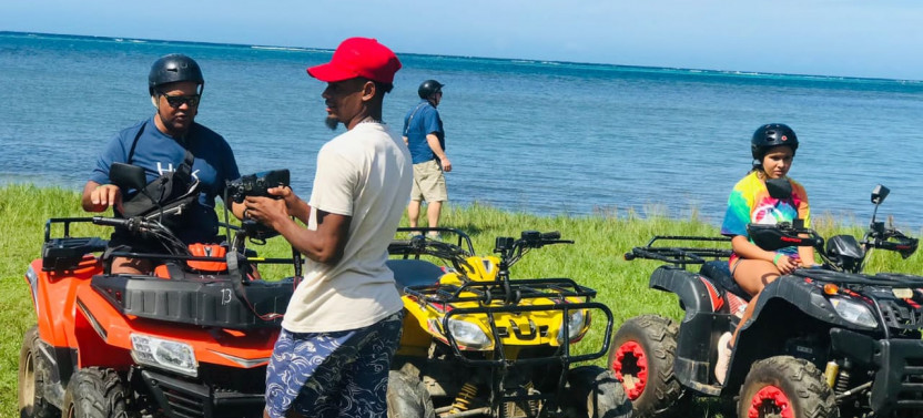 Roatan 5 Hours Adventure ATV, Food Tasting & Beach