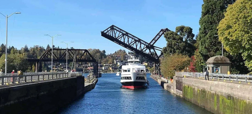 City Sightseeing 24/48HR Hop On Hop Off Bus Tour Seattle + Locks Cruise