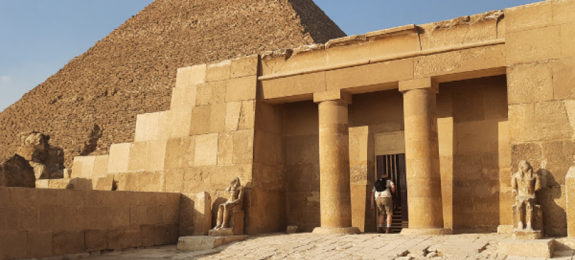 The Grand Egyptian Museum and The Pyramids of Giza Private Day Tour