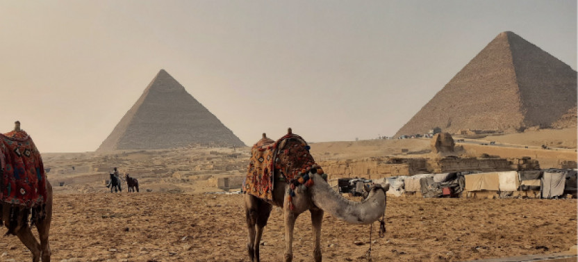 The Grand Egyptian Museum and The Pyramids of Giza Private Day Tour