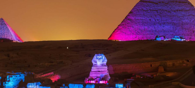 Pyramids & Sphinx Sound And Light Show with Private Transfer