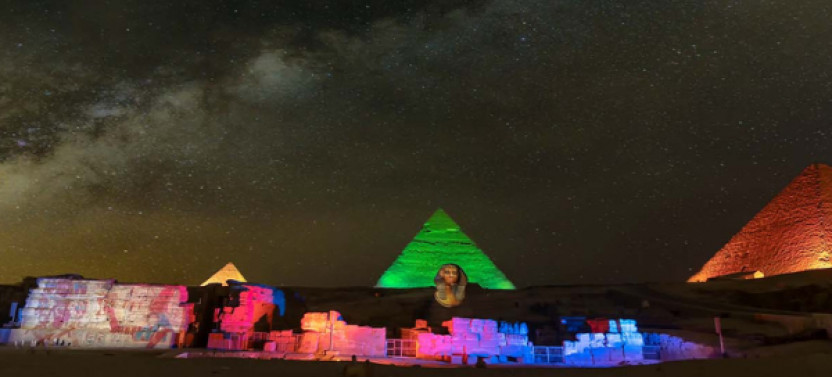 Pyramids & Sphinx Sound And Light Show with Private Transfer