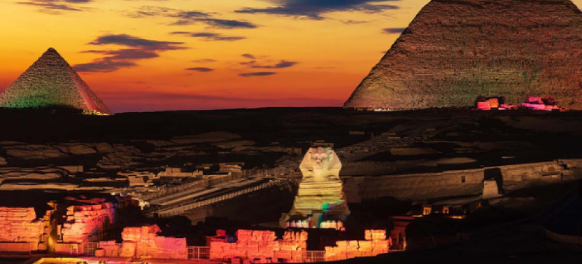 Pyramids & Sphinx Sound And Light Show with Private Transfer