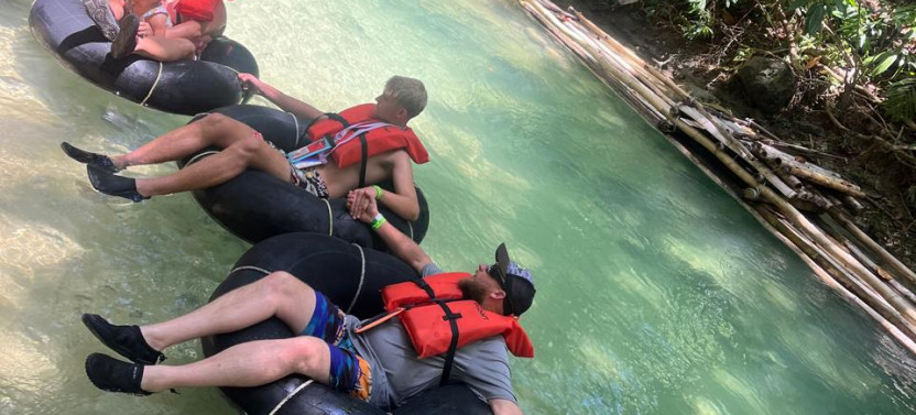 Blue Hole Adventurous & Relaxing River Tubing Water Activities in Ocho Rios