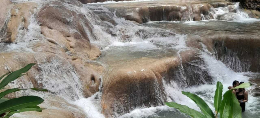 Blue Hole, Dunn's River Adventurous, & Hiking Waterfalls from Ocho Rios