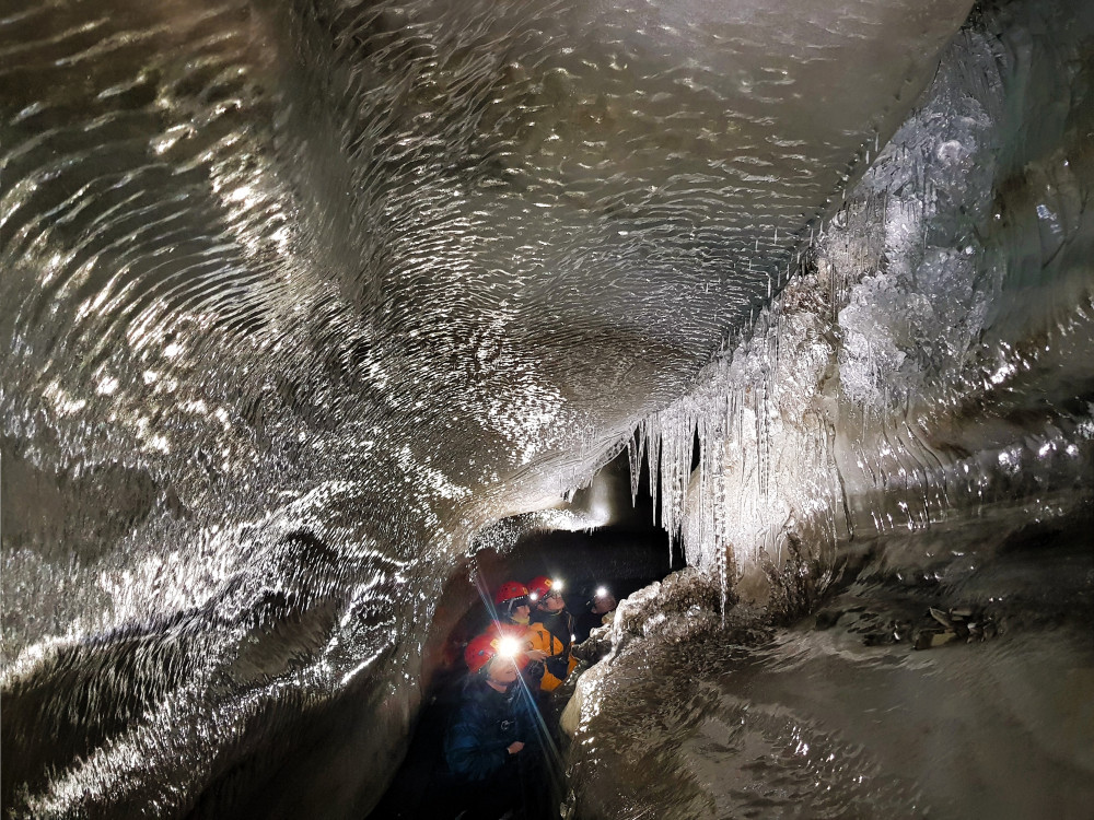 The Frozen Summit: Glacier, Hike and Ice Cave