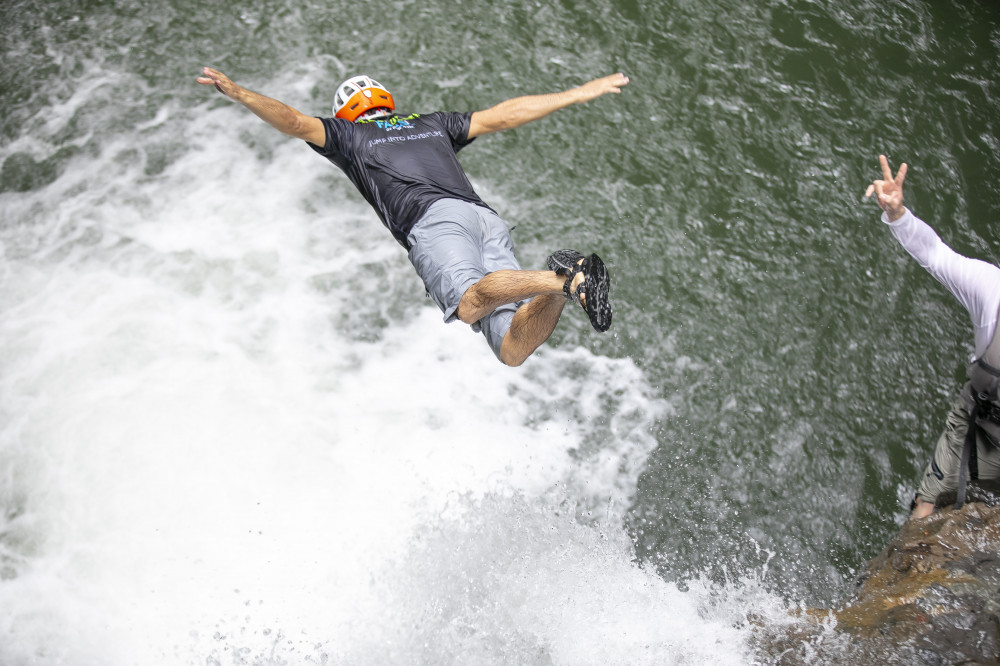 Rainforest Falls: Rappelling, Swimming & More