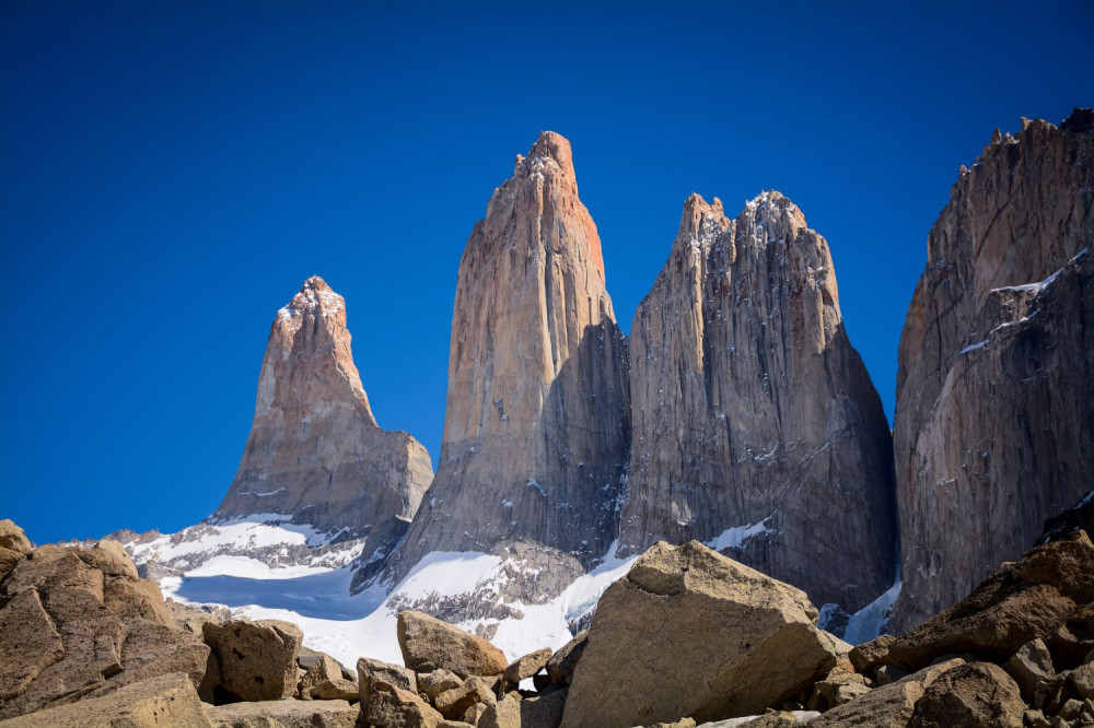 Base Of The Torres del PaineTowers Guided Hike