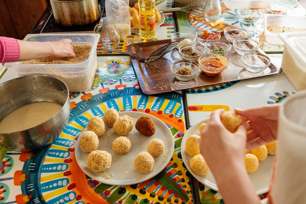 Arancino Making Class in Taormina