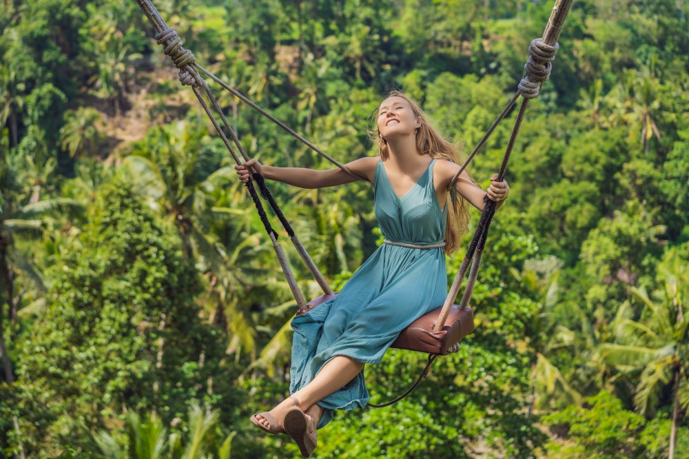 Jungle Swing with Ayung River Rafting