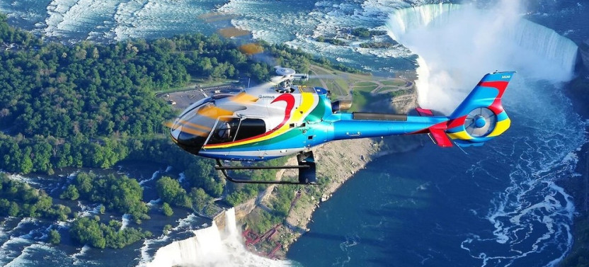 Group Niagara Falls Day Tour with Helicopter Ride