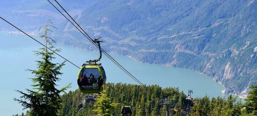 Whistler, Shannon Falls & Sea to Sky Gondola Tour from Vancouver