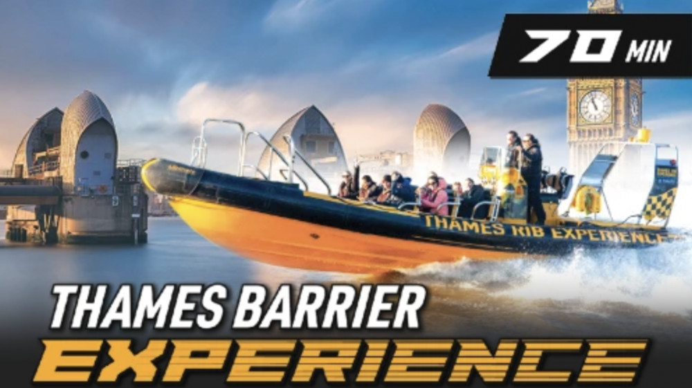 70 Minute 'Thames Barrier Experience' Speedboat Sightseeing Tour