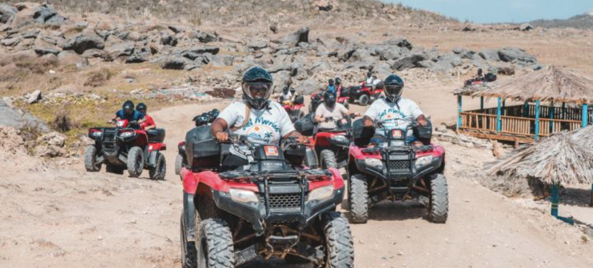 Aruba Double Rider ATV Tour from Noord