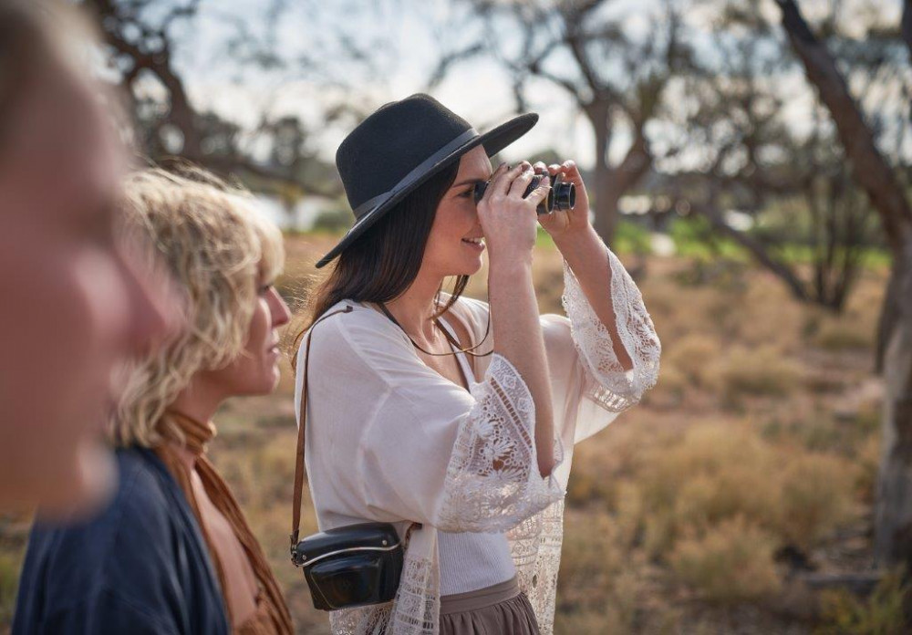 Guided Birdwatching Tour at Banrock Station Wetlands