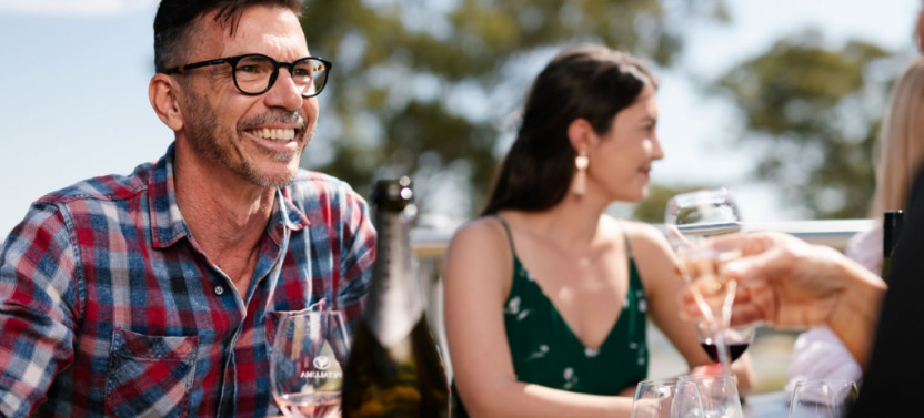 Croser Sparkling Wine Flight & Seasonal Platter Package