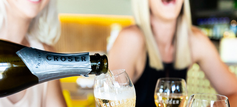 Croser Sparkling Wine Flight & Seasonal Platter Package