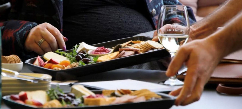 Croser Sparkling Wine Flight & Seasonal Platter Package
