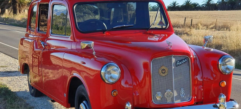 Barossa Food & Wine Trail In A Classic London Cab