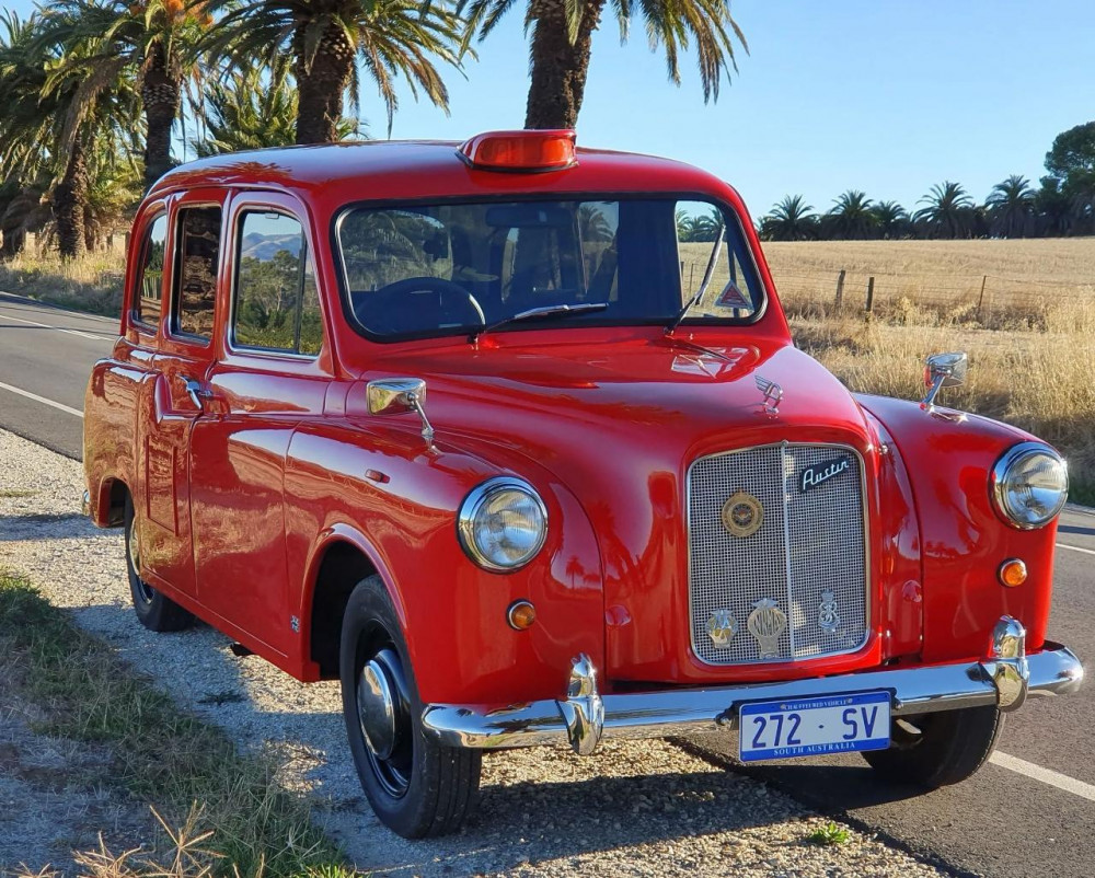 Barossa Food & Wine Trail In A Classic London Cab